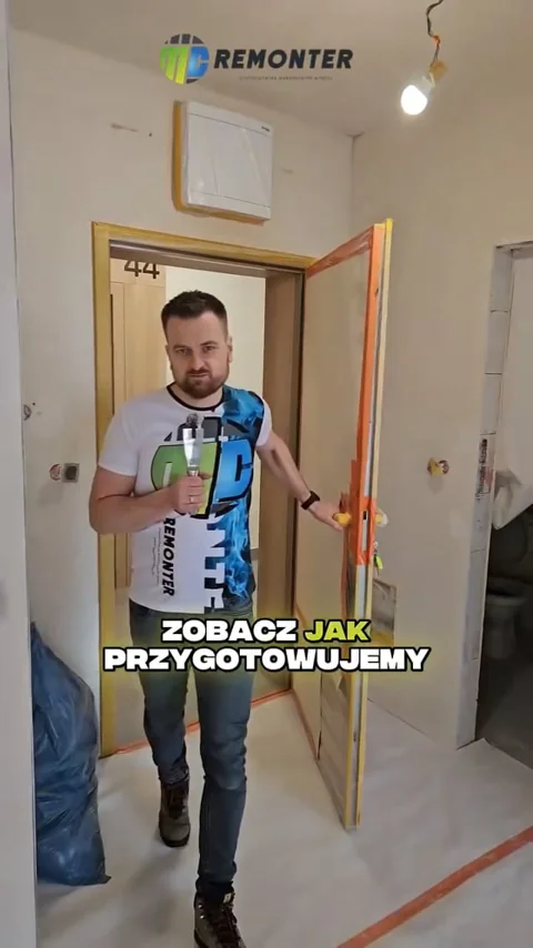 Kadr filmu: Przygotowanie do prac